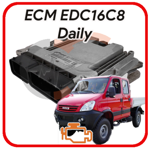 Centralina motore Iveco Daily III 2.3D e 3.0D Bosch EDC16C8 Centralina motore Iveco Daily III 2.3D e 3.0D Bosch EDC16C8